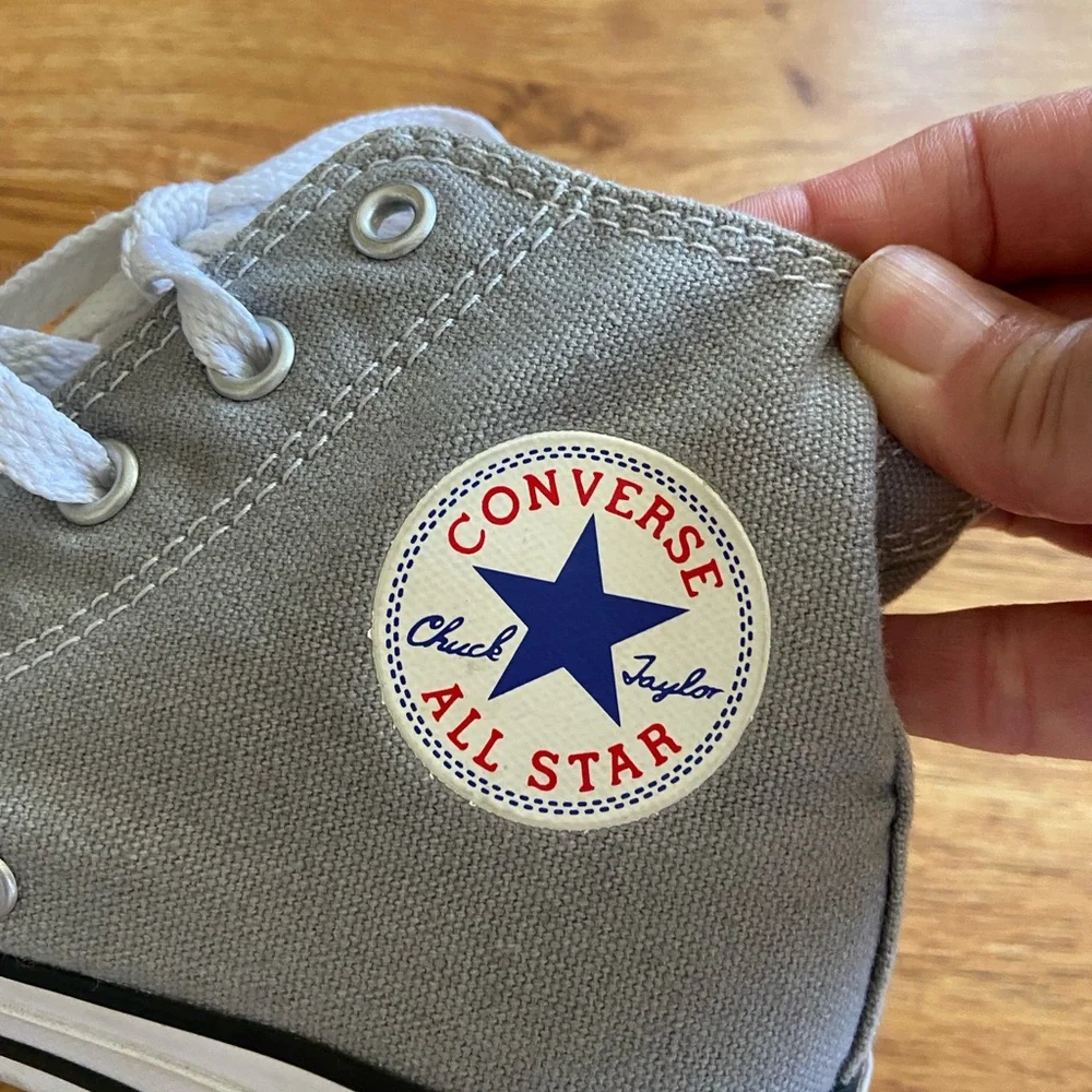 Converse Kids High Top Gray Shoes